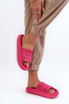 Women's Foam Slides on Thick Sole Fuchsia Beula
