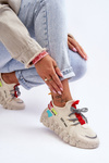 Slip-on Trendy Sneakers Beige Evolution