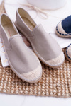 Espadryle Damskie Cross Jeans Szare DD2R4104