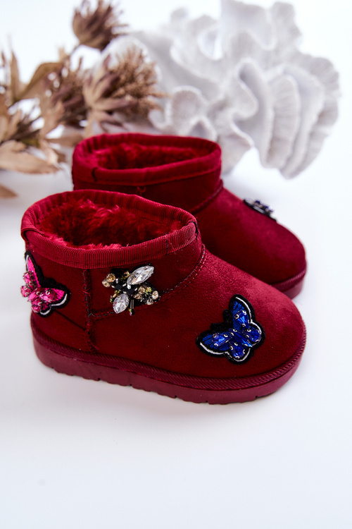 Children's Snow Boots Burgundy Laila