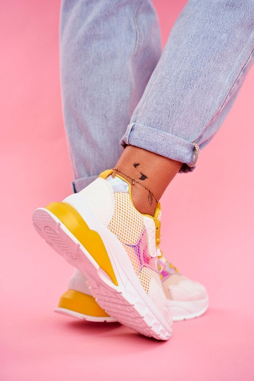 Sporty Women's Shoes Yellow Sportivo