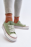 Women's Chunky Sole Trainers Lee Cooper LCW-24-31-2217 Green