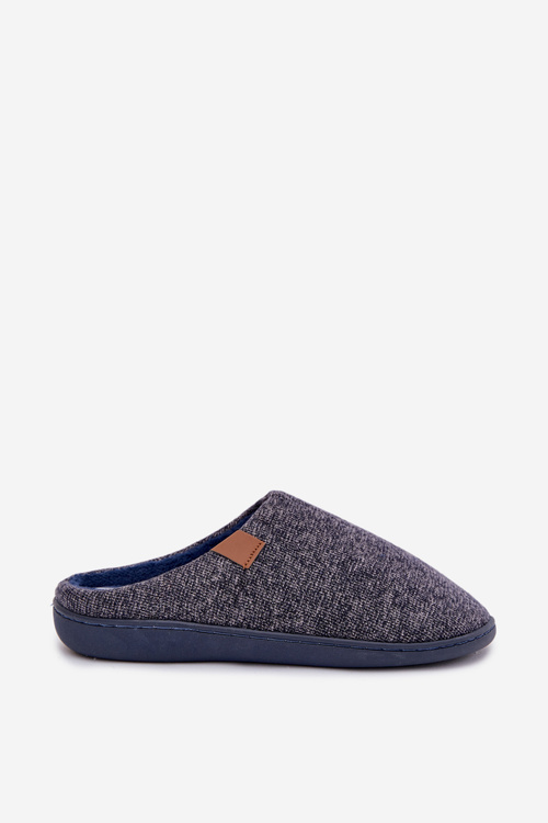 Men's Slippers Navy Blue Serevan