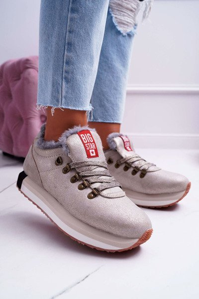 Women's Sports Shoes Big Star Beige EE274732