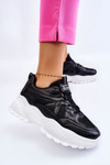 Classic Platform Sneakers Black Larec