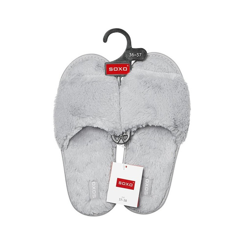 SOXO flip-flops grey with hard sole