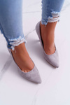 Women's Sergio Leone PB139 Grey Felice pumps