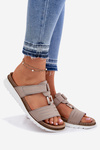 Wedge Sandals For Women Beige Inblu CN0007GU
