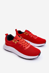 Classic Men's Sports Shoes Lace-up Red Jasper