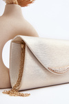 Evening Clutch Bag with Chain Zarani Pearl