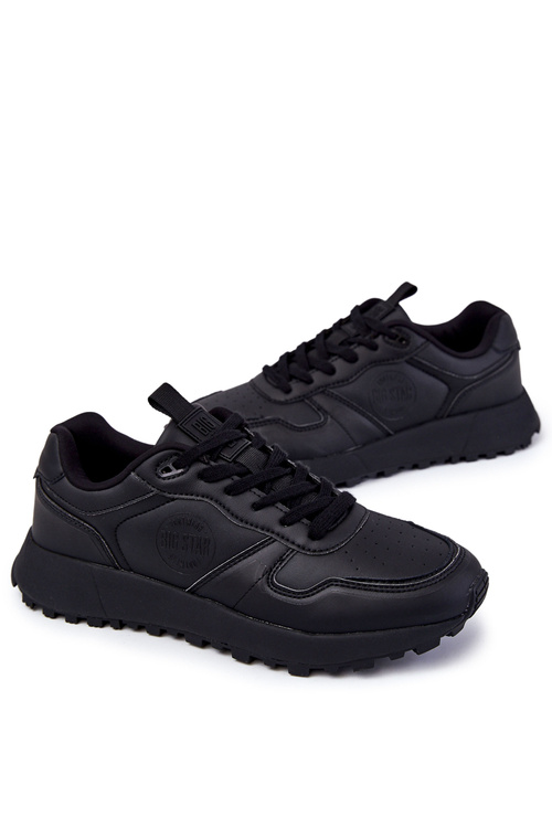 Men's Classic Sport Shoes Memory Foam Big Star KK174232 Black