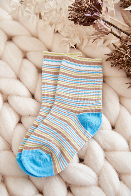 Skarpety Dziecięce Bawełna Wzory 5-Pak Multikolor