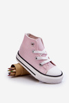 Children's High Sneakers Light pink Filemon
