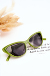 Fashionable Cat Eye Sunglasses V090169 Green