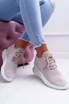 Women's Sports Shoes Beige Hello