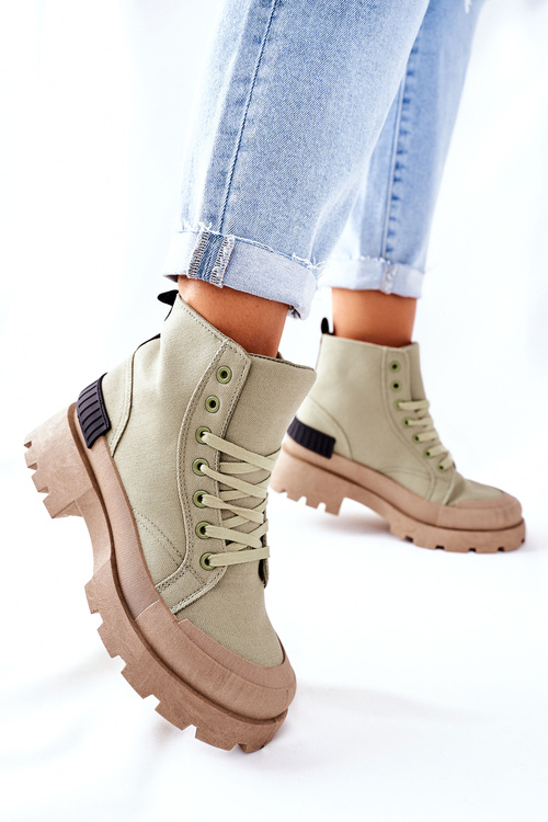Women’s Boots Green Any One