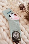 Women's Funny Dog Socks In A Cup Green