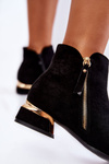 Women's Suede Warm Boots Black Laufey