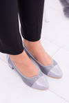Women's Sergio Leone Grey Hermida pumps