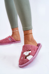 Women's Christmas Slippers With Reindeer Purple Millio