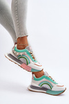 Sneakersy Z Ozdobą Damskie Multikolor GOE NN2N4048