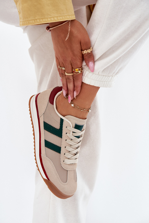 Low Women's Sneakers Dark Beige Rulaana