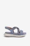 Women's Comfortable Sandals With Velcro Green Sidney