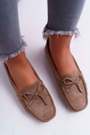 Women's Suede Comfort Moccasins Khaki Buggy