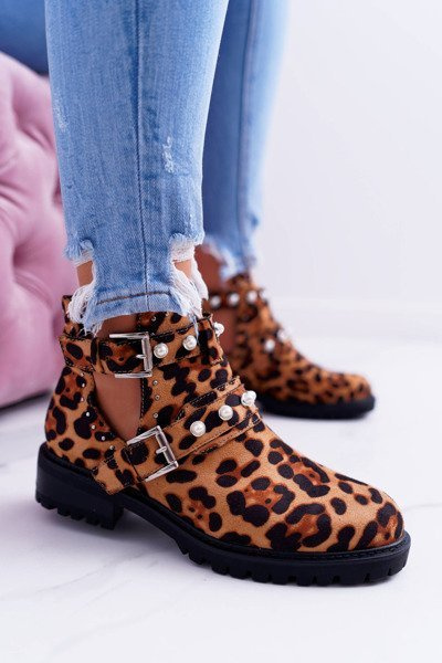 Panther Cutout Boots Cadenza