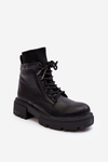 Women's Black Winter Boots with Sock Rivella