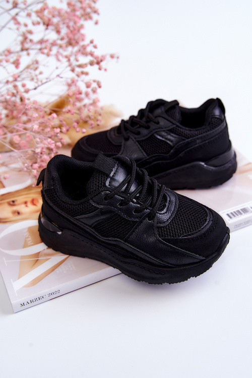 Children's Sport Shoes Sneakers Black Kizzie
