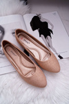 Brocade Ballerinas Pink Gold Tiffy