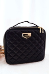 Large cosmetic bag Quilted Monnari CSM0040-020 Black