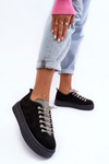 Women's Dazzled Jet Sports Shoes Black Ecea