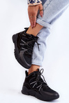 Women's Hiking Boots Memory Foam Big Star KK274218 Black
