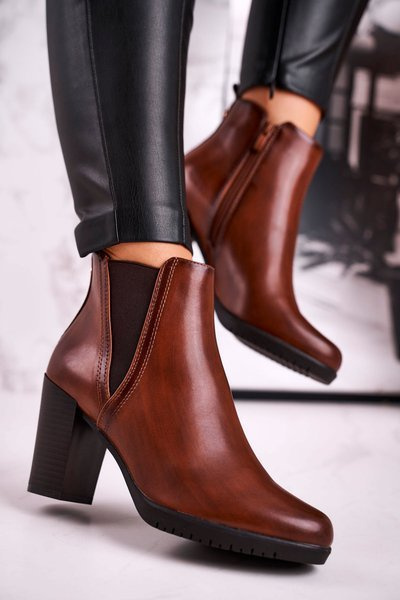 Women’s Insulated Ankle Boots Sergio Leone Brown BT311