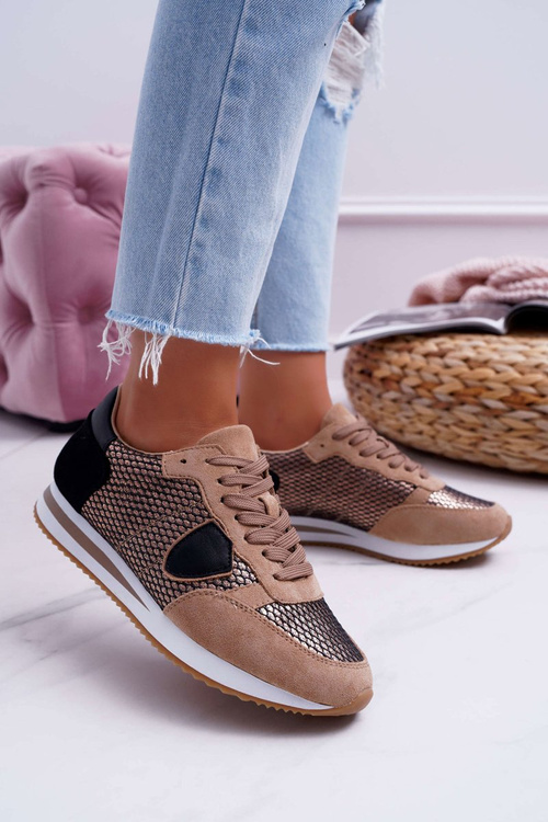 Women's Sports Boots Beige Mundo