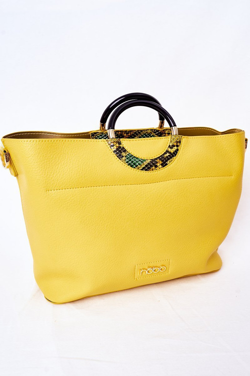 Shopper Handbag NOBO K3520 Yellow