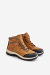 Trapery Buty Trekkingowe Męskie Ocieplane Camel McBraun