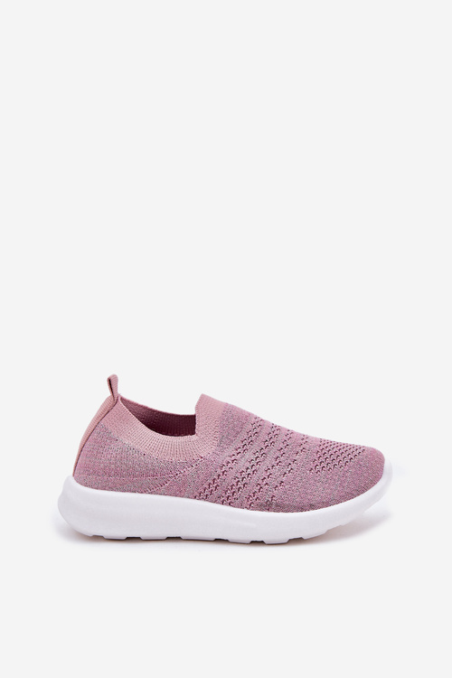 Children's Slip-On Sports Shoes Pink Grinala