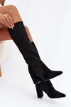 Women's Heeled Boots Black Yserine