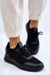 Women's Comfortable Sneakers Memory Foam System Big Star LL274414 Black