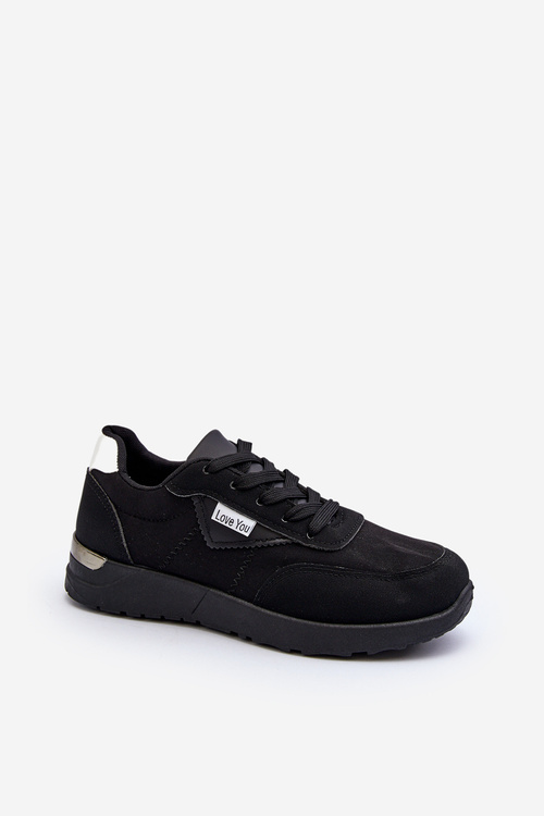 Women's Black Sports Sneakers Vovella