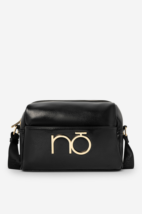 Leather Crossbody Bag NOBO NBAG-R3020-C020 Black