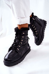 High Snow Boots Fleece-Lined Black Sneezy
