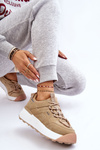 Women's Platform Sport Shoes Beige Dakari