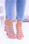 Pink Women's Stiletto Sandals Ysmira