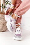 Women's Sports Shoes Sneakers White-Pink Infinity