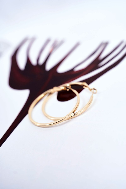 Women's Earrings Gold Wheels Hanging Silvia