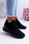 Women's Sports Shoes Black Hello